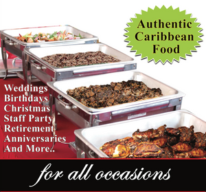 Catering Caribbean food from DAM Foods